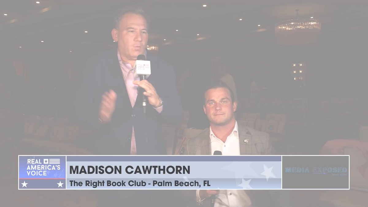 MADISON CAWTHORN RUNS AGAIN IN FLORIDA At the Right Book Club event in Palm Beach, Madison Cawthorn confirmed he’s running for Byron Donalds’ seat as he joined attendees celebrating Eric Trump’s new book. Adam Weiss