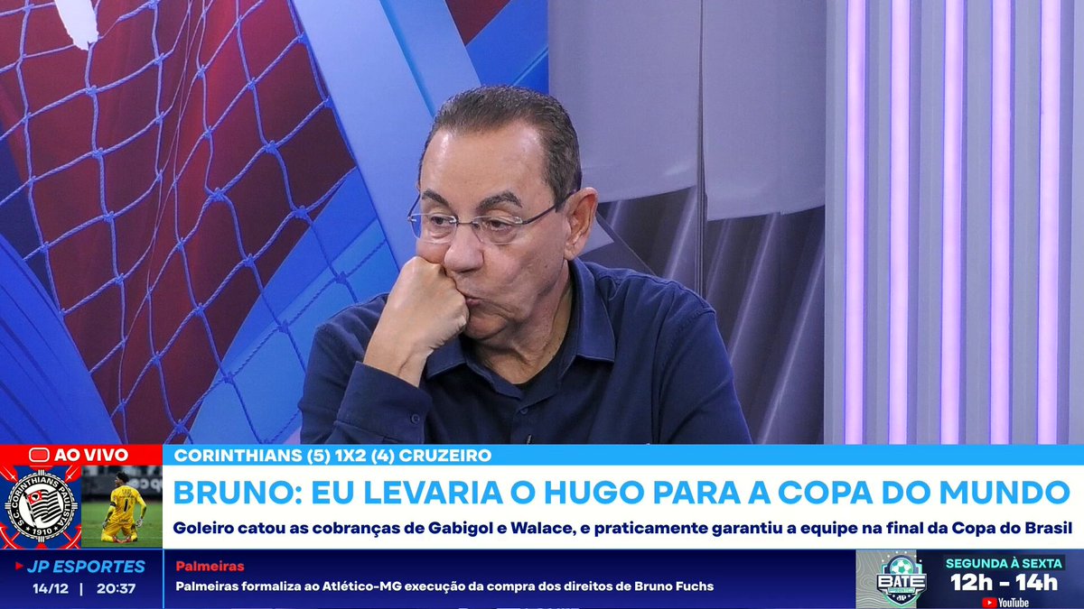 "PODEM CHEGAR NA FINAL DA COPA DO BRASIL DOIS TIMES TOTALMENTE ESCULHAMBADOS" - @flaviopadojpgz fala sobre o futebol brasileiro e as chances do Vasco fazer a final da Copa do Brasil contra o Corinthians. #CopadoBrasil #Corinthians #Cruzeiro