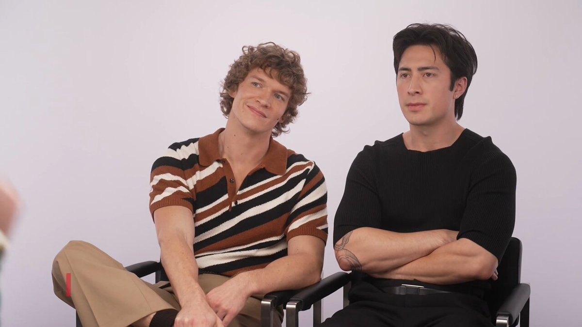 My NEW #HeatedRivalry interview clip with Hudson Williams &amp; Connor Storrie! Enjoy as we discuss the areas they DID NOT want to see this beloved "Heated Rivalry" book-turned-series to become. Streaming now on Crave and HBO Max! Get MORE here: