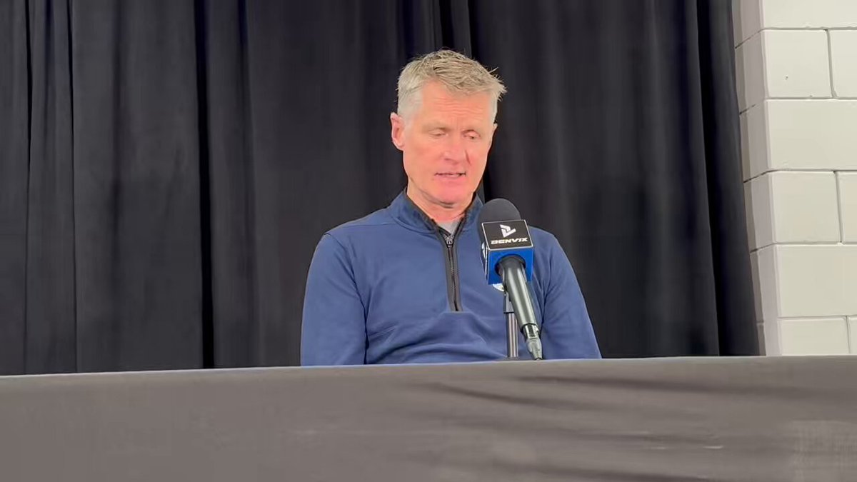 Speaking pregame, Warriors head coach Steve Kerr addresses gun violence following this weekend’s shooting at Brown University. “We know there are common-sense measures we can take that will save people’s lives. … I just want people thinking ‘What if it were my child?’” More:
