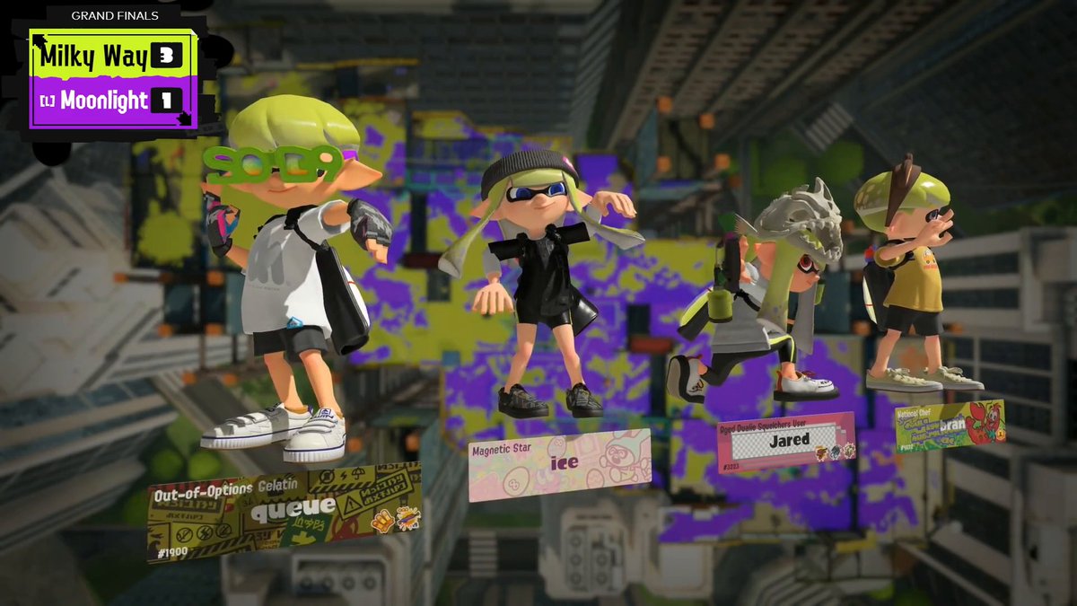 After a full season of hard-fought matches, Milky Way are your Splatoon 3 North American League champions! 👏 A big thanks to everyone who played, watched, and participated, and we hope to see you again in season 2!