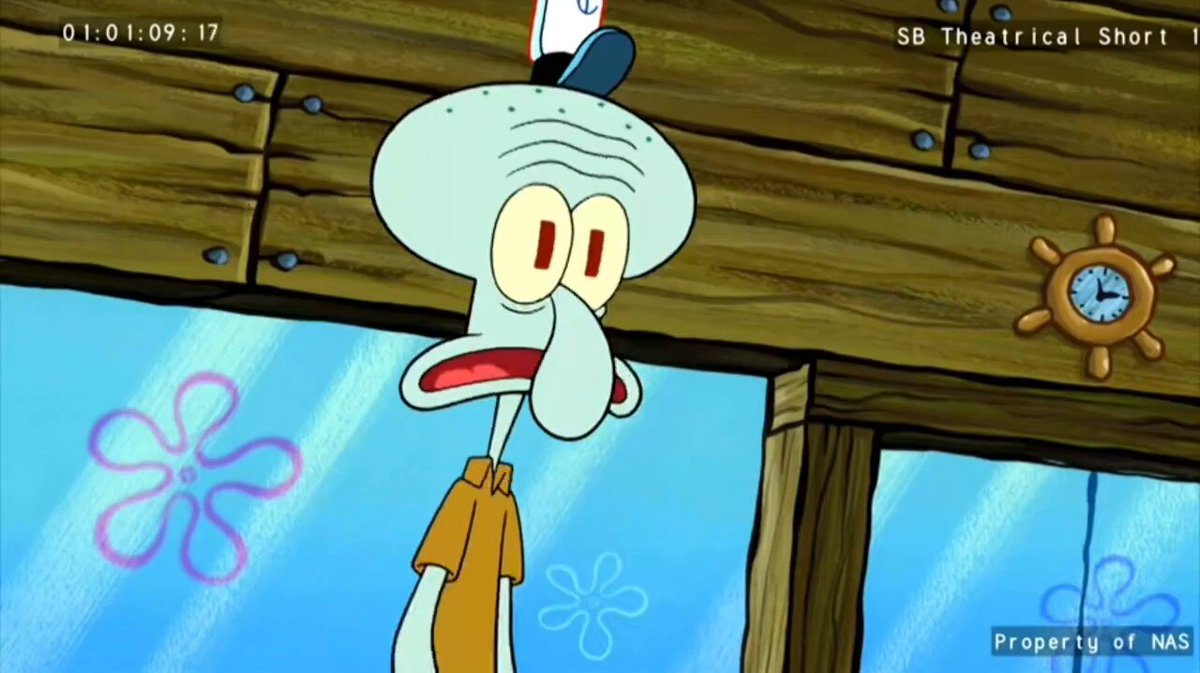 Squidward didn’t need to do allat