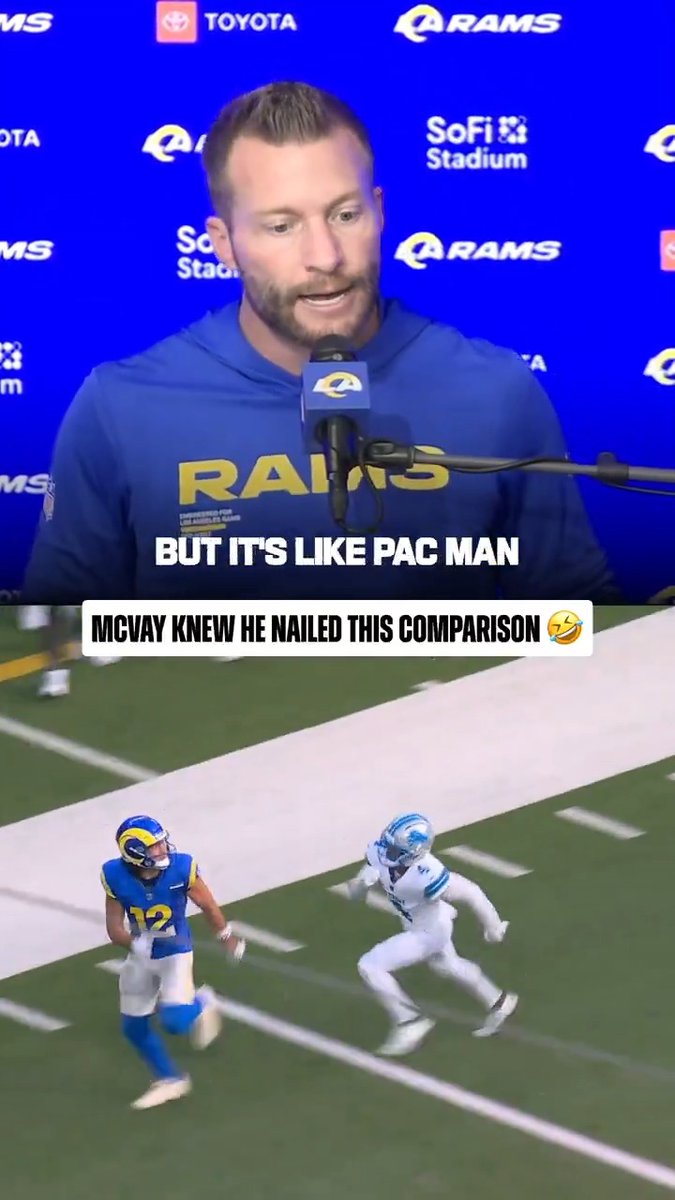 Puka = Pac-Man 😅 Los Angeles Rams