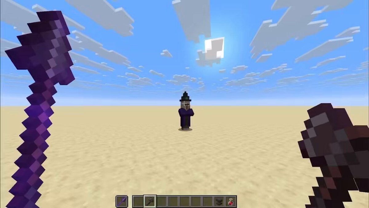 So spears have an independent cooldown when they’re in your offhand slot… welcome back RodPvP