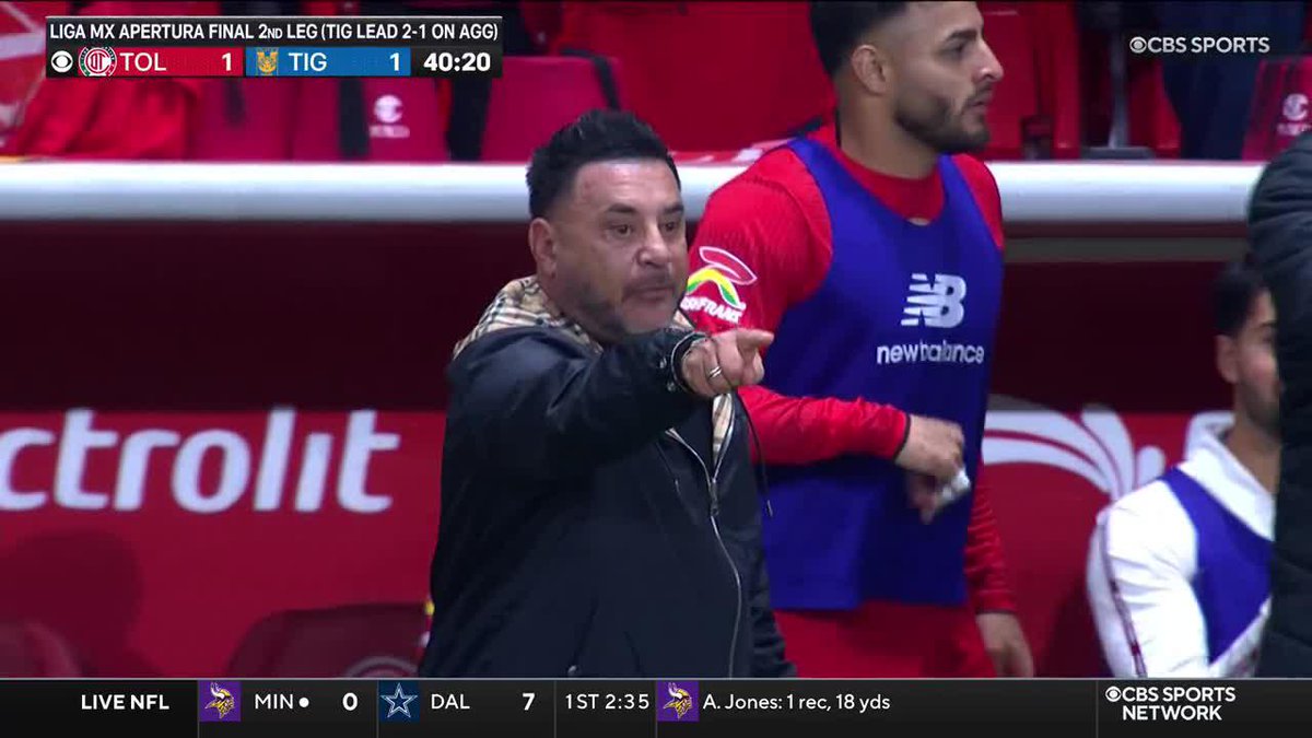 AN ABSOLUTE DEVASTATING HIT FROM TOLUCA’S HELINHO 🔴🔥😤
