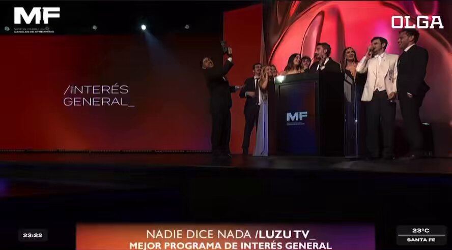 Aguante siempre LUZU #MartinFierroStreaming