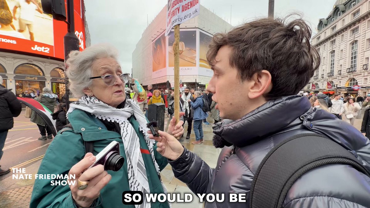 I asked a woman protesting in London "Would you be okay with London being 90% Muslim?" "Yeah, it would be better than having a load of fascists." Can the UK wake up in time?