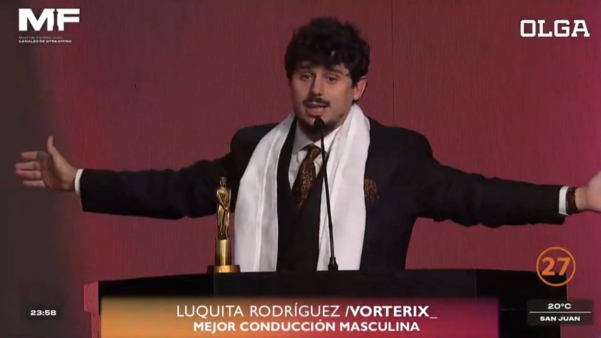 "Luis Luis": Porque Lucas Rodríguez ganó el premio a Mejor Conducción Masculina en los #MartinFierroStreaming