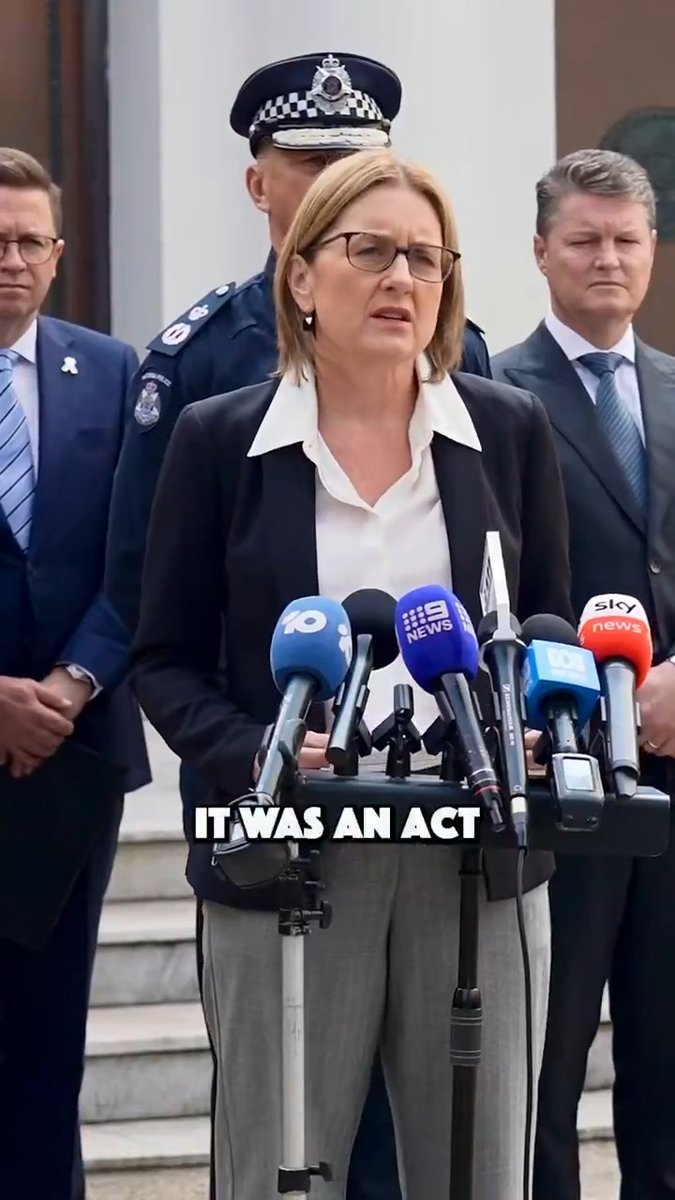 This is a heartbreaking moment for our nation. Today, we wrap our arms around Victoria's Jewish community. This tragedy is a reminder that we must at every turn, where we see a flicker of antisemitism, stamp it out. And we must stand united as Australians against this hate, against this evil.