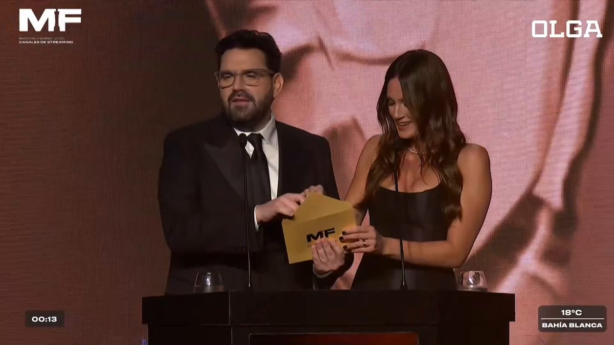 "Martín Fierro de Oro": Porque se lo dieron al stream del CONICET y sus ganadores pidieron que no extraigan petróleo del mar argentino. "Hay que cuidar el mar".