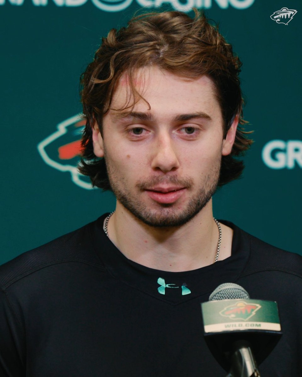 "I know it's a hockey market, but that was exciting " 🗣️ Quinn Hughes on the reception from the fans #mnwild