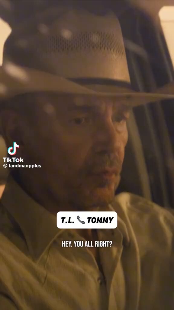 This was a great scene from today’s episode of #Landman A T.L.-Tommy phone call 📱 The BEST is Tommy’s commentary on “The View” 🤣🤣🤣