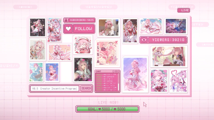 v8.5 Creator Incentive Program Highlights Recap Thank you for all your amazing creations! Let's continue to light up Miss Elf's live stream channel with passion and inspiration! #LiveWithElysia #HiElysia #HonkaiImpact3rd