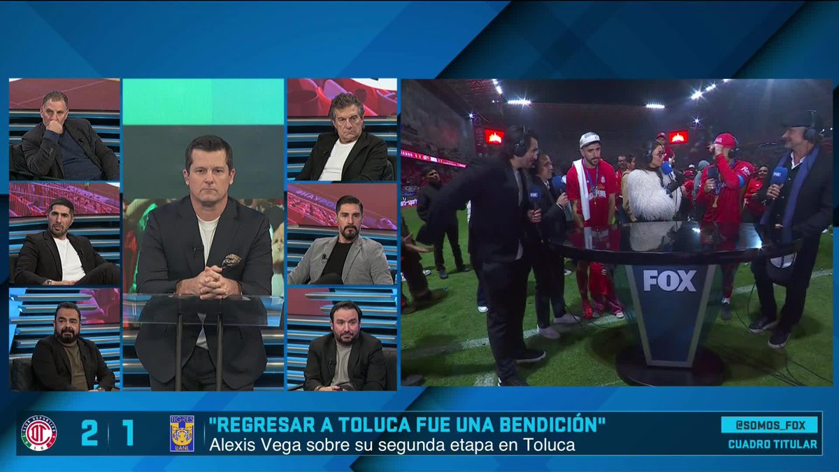 🎙️😅¿Qué le preguntaría Alexis Vega a Paulinho? El tricampeón de goleo se sumó a Alexis en #CuadroTitular.🔥 🔵EN VIVO por FOX ONE y Tubi México.