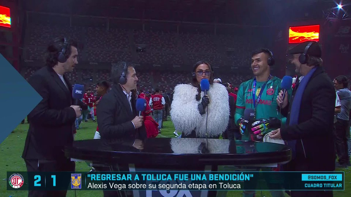 🧤🇲🇽"Me enteré hace 2 días que iba a jugar, este triunfo también es para Hugo (González)" 🎙️Luis García, héroe inesperado de Toluca FC, está EN VIVO en #CuadroTitular.