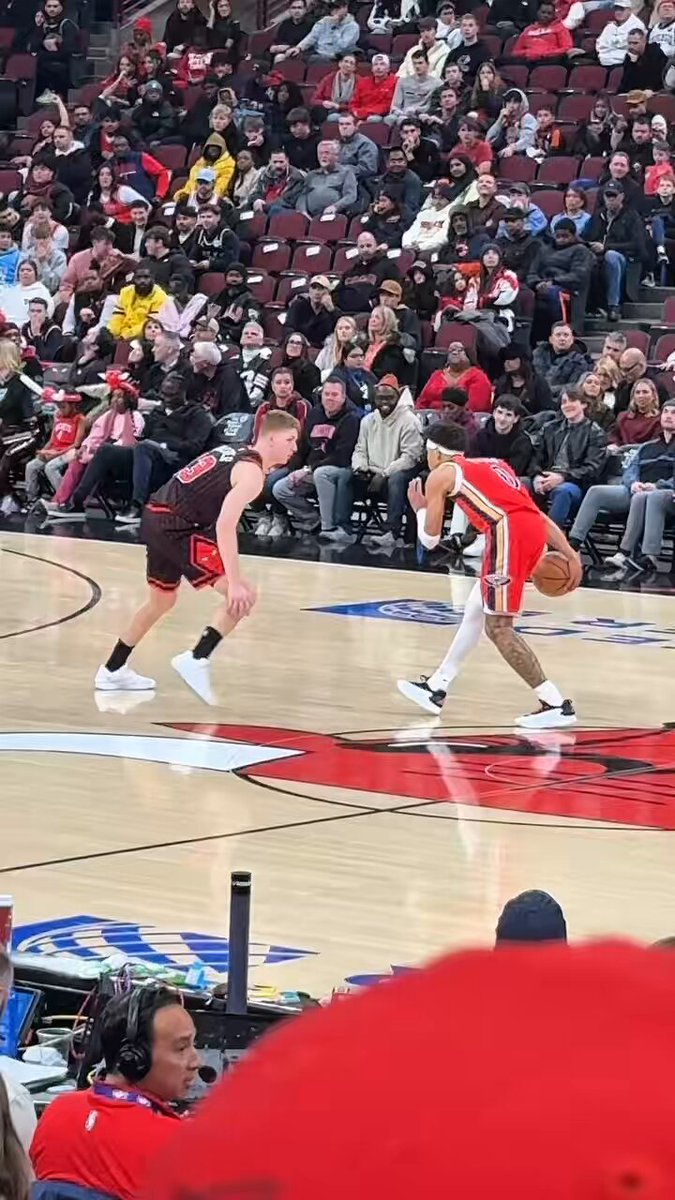 19 year old Pelicans rookie Jeremiah Fears 20 points in New Orleans 114-104 win vs Bulls. First NBA game in home city for the former Joliet West Tiger, supported by dozens of family, friends, teammates and classmates Jeremiah Fears