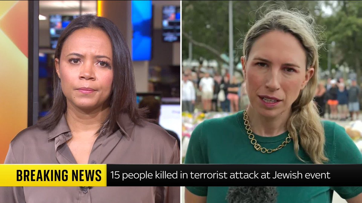 Sky's Cordelia Lynch has the latest from Sydney as people leave flowers near the scene of a terror attack at Bondi Beach. On Sunday, 15 people were killed at an event celebrating the Jewish festival Hanukkah. 📺 Sky 501, Virgin 602, Freeview 233 and YouTube