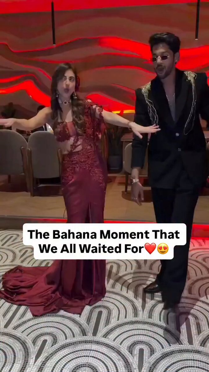 Farrhana and Baseer grooving together is all what we waited for🤌🏻😍 . . . [bahana, Farrhana Bhatt, Baseer Ali, Baseer Bob, Bigg Boss 19, couple goals, viral moment, fan favourite couple, reality show buzz]