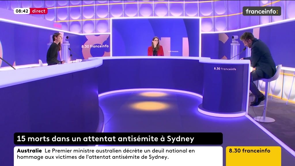 🔴Propos antisémites et négationnistes ➡️"On va faire un signalement au procureur de la République parce qu'on n'acceptera jamais la banalisation de l'antisémitisme d'où qu'il vienne. Que ce soit d'extrême gauche ou d'extrême droite, ça reste de l'antisémitisme", dit Aurore Bergé