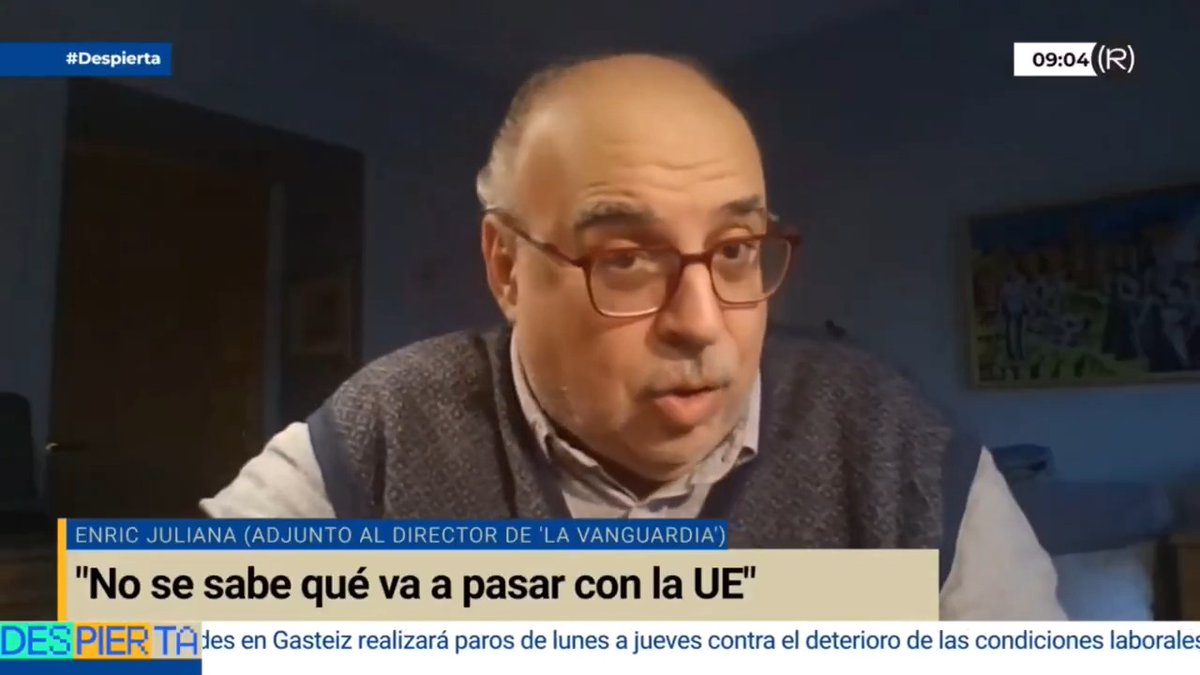 "Podría darse una situación de implosión de la izquierda en España" Enric Juliana Ricart analiza la situación política 👇🏽 📺 DESPIERTA!