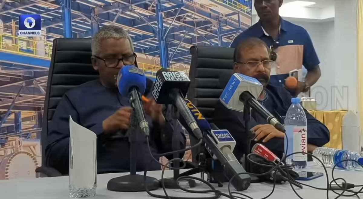 The US has been one of our major suppliers of crude, which is why when someone says Trump is not happy with our refinery, it’s not true. Trump is more than happy with our refinery, because on average for a year, we do not buy more than 100 million barrels from the US. - Dangote.