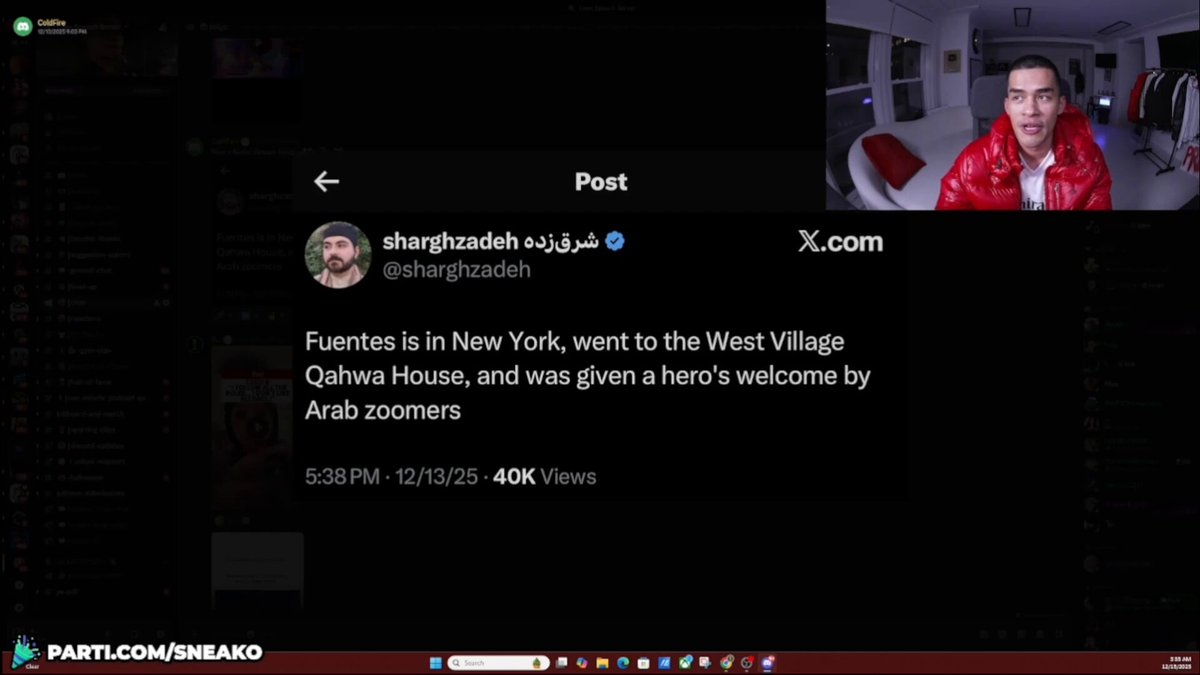 Sneako reveals he took Nick Fuentes to "Qahwah House" which is a Muslim Coffee Shop 👀