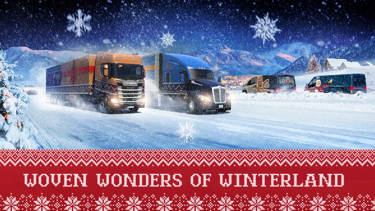 Welcome back to the magical Winterland! ❄️🎄 We're excited to welcome truckers back to this winter realm, now humming with new life. Get into the festive spirit, haul seasonal cargo, &amp; earn rewards along the way! 🎁 #WovenWondersOfWinterland Read more: