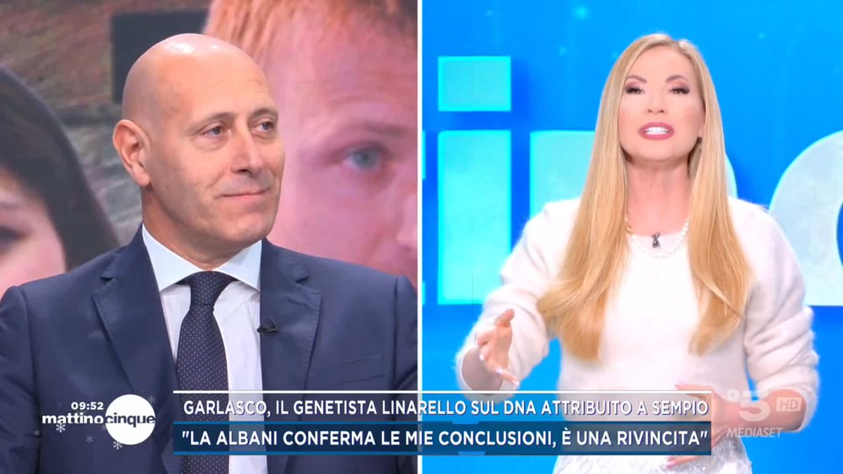 #Garlasco, "Sono stati persi 9 anni" il direttore Brindani sulla perizia del DNA #Mattino5