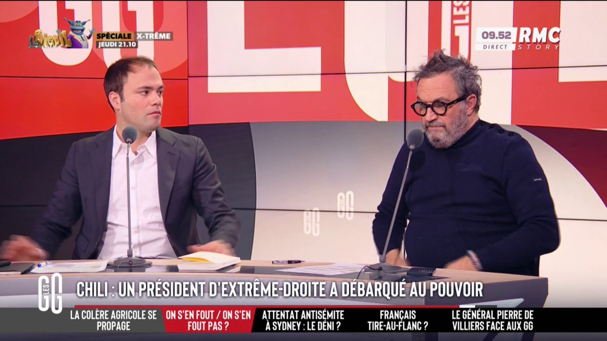 🇨🇱 Un président d'extrême droite élu au Chili 🗣️ Flora Ghebali : "Je suis très inquiète de voir les pays tomber les uns après les autres. Ce n'est pas anodin. On ne tire pas assez la sonnette d'alarme en France." #GGRMC