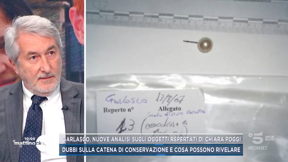 #Garlasco, nuove analisi sugli oggetti repertati di Chiara Poggi, ma dubbi sulla rilevazione #Mattino5