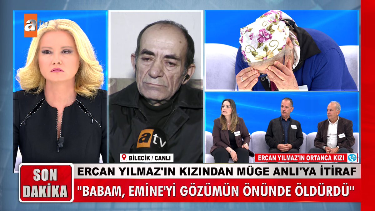 4 yaşındaki Emine cinayete mi kurban gitti? "Babam 4 yaşındaki çocuğu öldürüp cenazesini bana taşıttı" #MügeAnlıİleTatlıSert #MügeAnlı atv