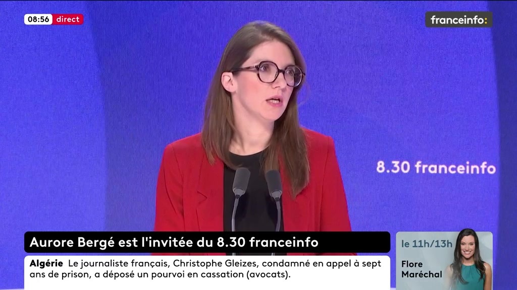 🔴 Dermatose nodulaire ➡️ [...] Malheureusement la science, aujourd'hui, est de plus en plus critiqué. On en vient à critiquer les faits. Le choix fait par le gouvernement sur la dermatose n'est pas un choix de confort, c'est un choix scientifique [...]", dit Aurore Bergé