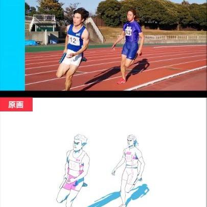 See the fascinating process behind rotoscoping for 100 METERS! December 31. Only on Netflix 🏃‍♂️