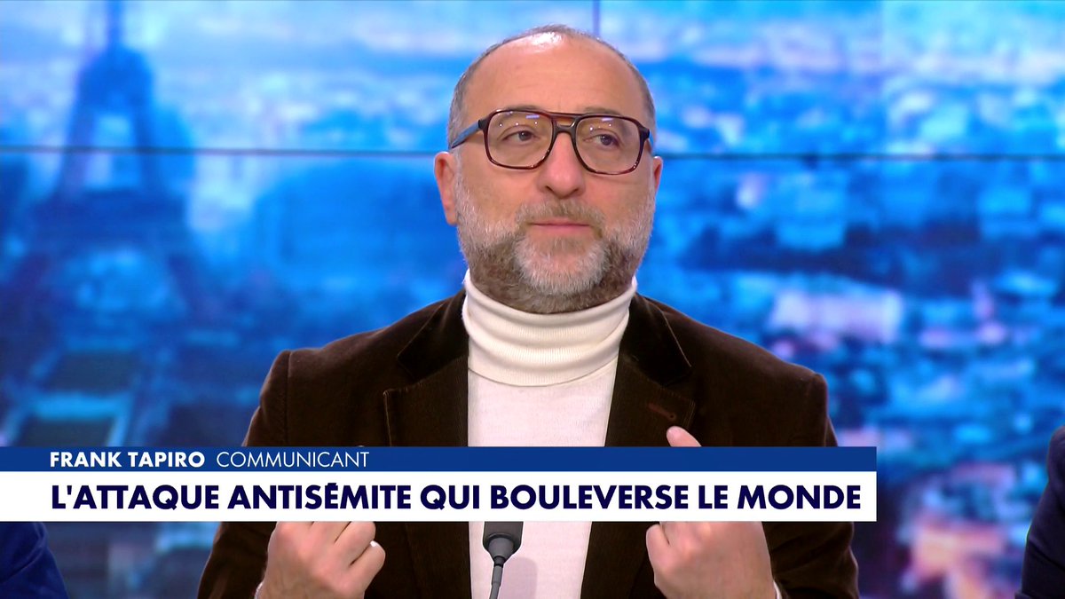 «On meurt parce qu’on est juifs», alerte Frank Tapiro, dans #MorandiniLive