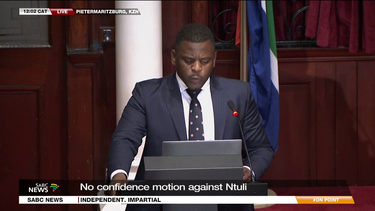 WATCH | Dr Andile Biyela, IFP: “Those still struggling to govern themselves, still changing leaders faster than ideas mature, should approach motions of no confidence with a bit of restraint and with humility before the institutions of the state.”