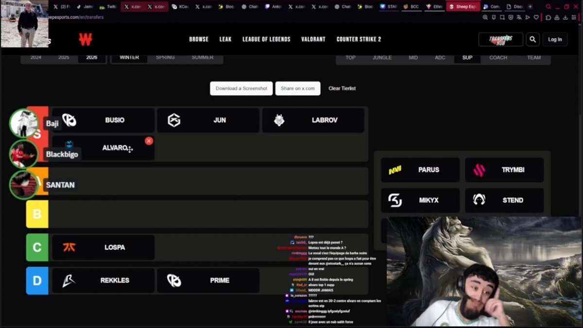 Vouloir faire une émission sérieuse sur League of Legends avec des noirs et des arabes