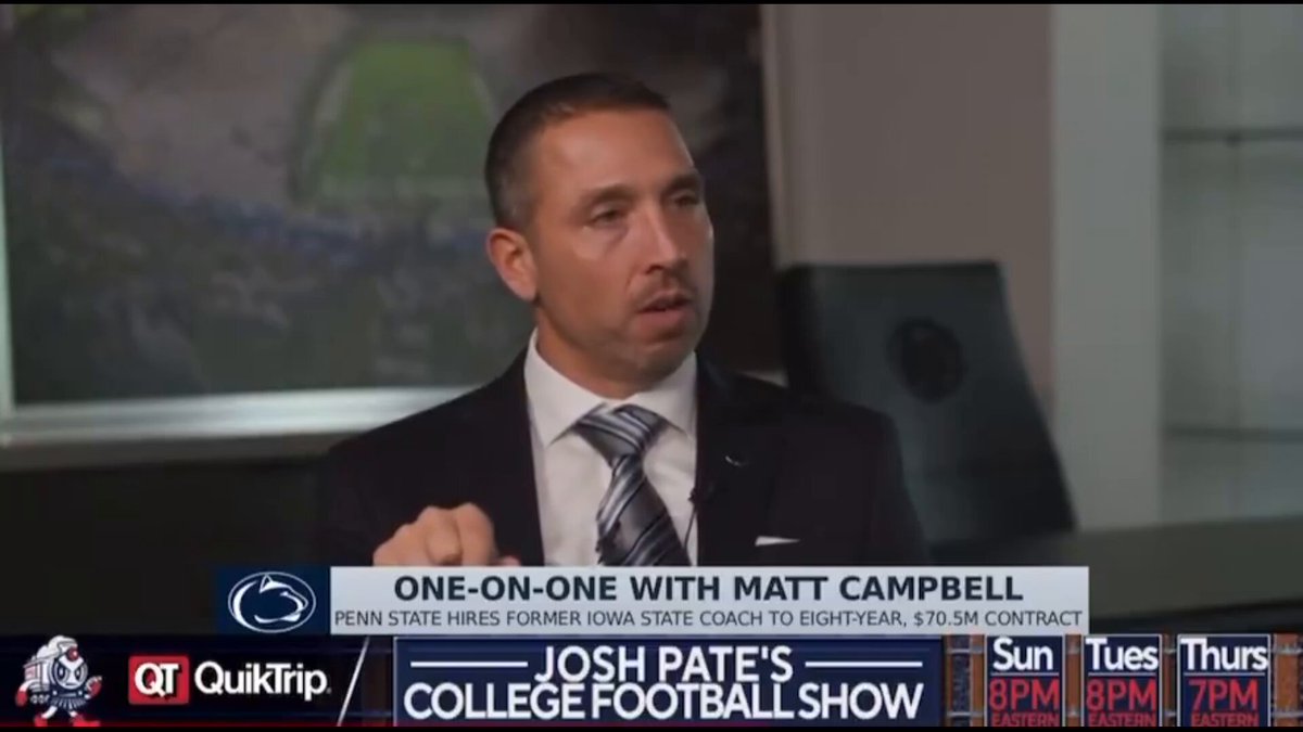 “We can’t just collect talent, we have to collect a football team and build a football team. It has to be about the character. It has to be about what we want this program to look like going forward and we can't waiver." Character first. Culture always.