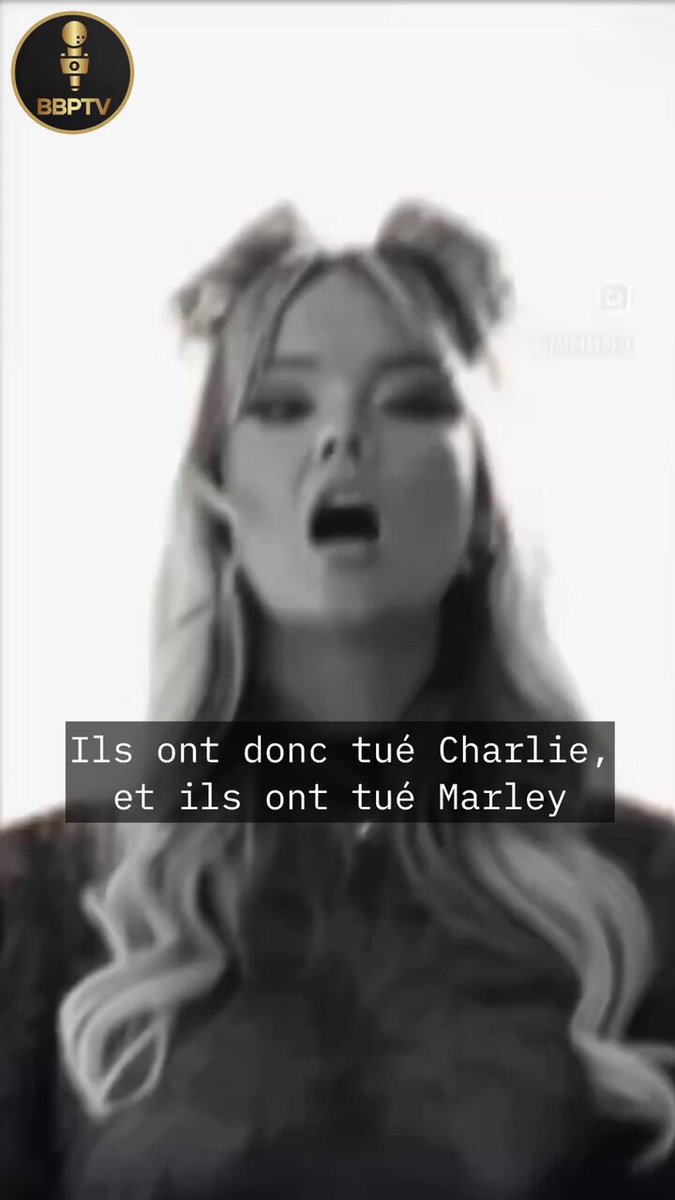 Une nouvelle star de la pop iyah may vient de faire son apparition : « Ils ont donc tué Charlie. » et ils ont tué Marley Les deux Kennedy Et Marilyn Ils ont tué Diana Et ils ont tué Jackson … Les bombes tombent du ciel comme la grêle « Purifier un pays, tuer les enfants, Monsieur Bibi, comment pouvez-vous dormir ? »