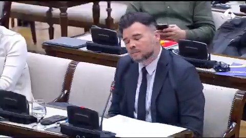 #EnDirecto | Rufián critica el "papelón" de la exconsellera Salomé Pradas, que acusa al diputado de "mentir", y asegura que "no se la cree nadie": "Es que es más bestia que Mazón esto... No me lo esperaba"