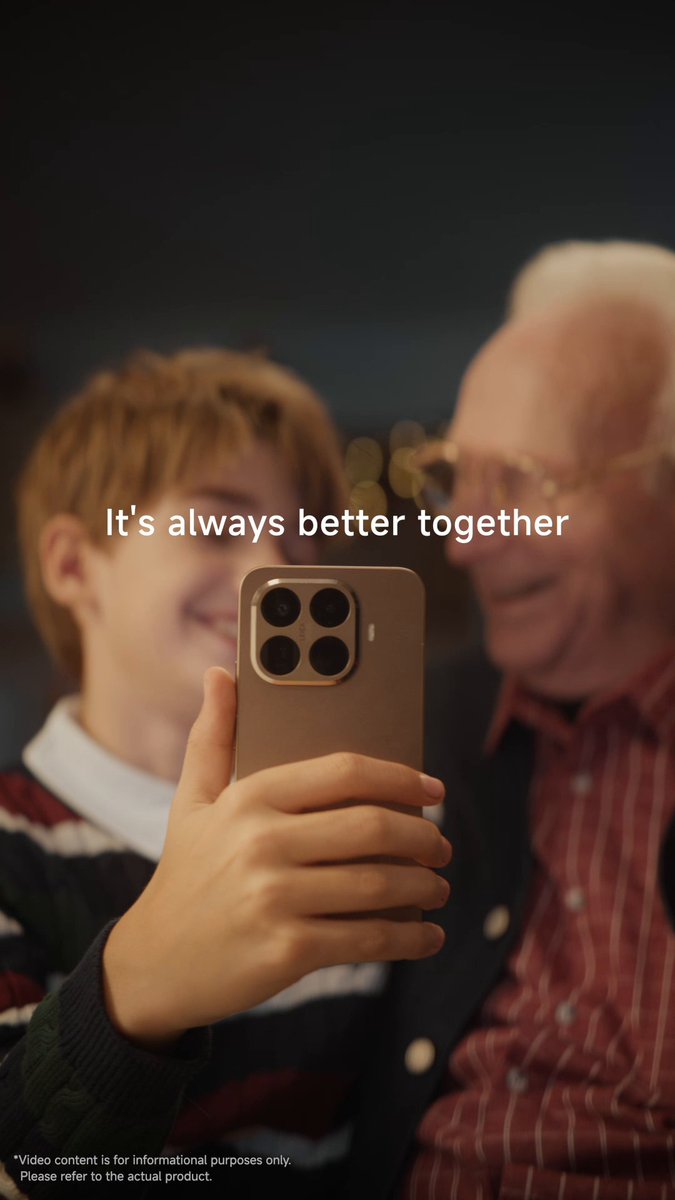 Giggles grow bigger when shared 🎉 Make this holiday memorable with your family and Xiaomi: