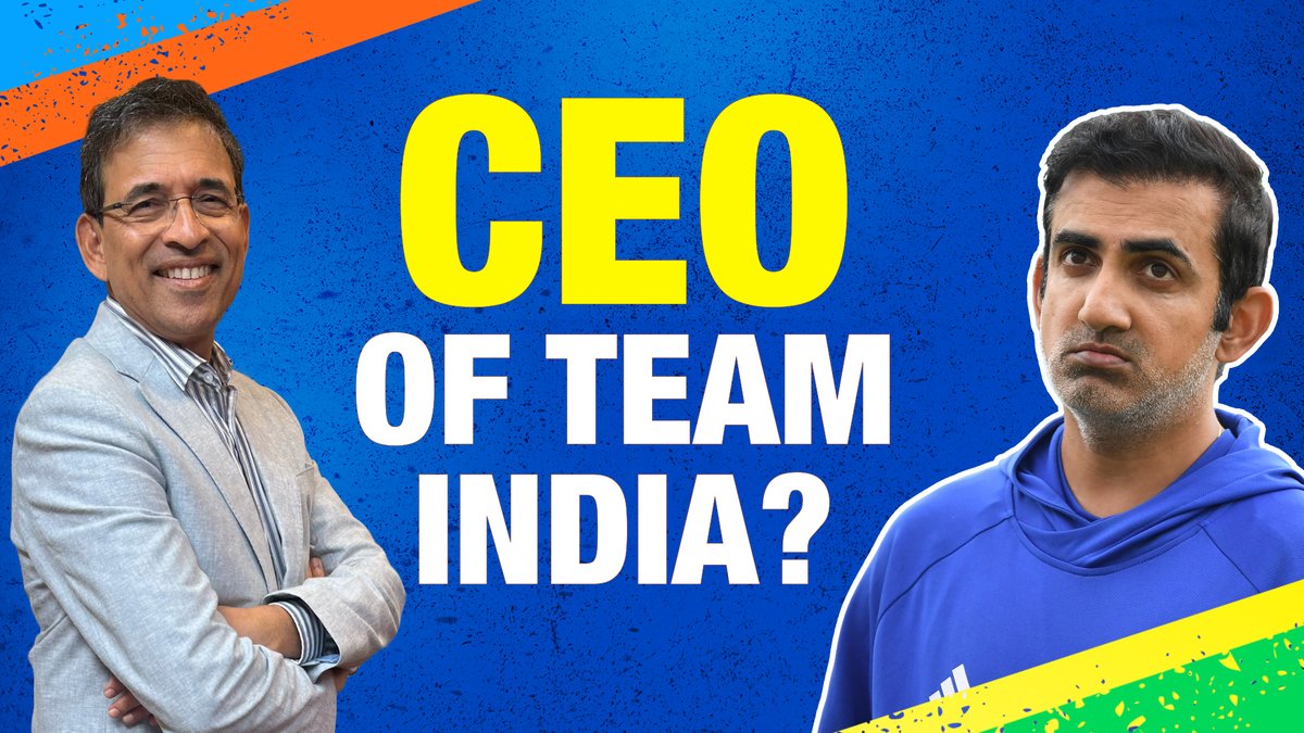 🚨🚨 Harsha Bhogle trashed Gautam Gambhir: "Gambhir shouldn't think he is running team India, he is not CEO but just a consultant. Captain has to be the CEO, Gambhir is just a consultant to Captain". He also called out Sky for being a puppet captain!