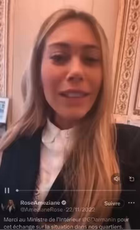 🔴RÉVÉLATIONS🔴 Rose Ameziane condamnée pour abus de confiance et travail dissimulé vient donc de se faire virer de digital collège. Elle avait aussi participé à une levée de fonds d’islamistes. Elle était reçue en "grande pompe" dans le bureau de Darmanin en me signalement à l’IGPN et était ressortie avec une subvention et un partenariat avec le Ministère de l’Intérieur. Gérald DARMANIN aurait il promis ma tête contre un échange sexuel ? Lui qui a reconnu pratiquer ce genre d’arrangements.