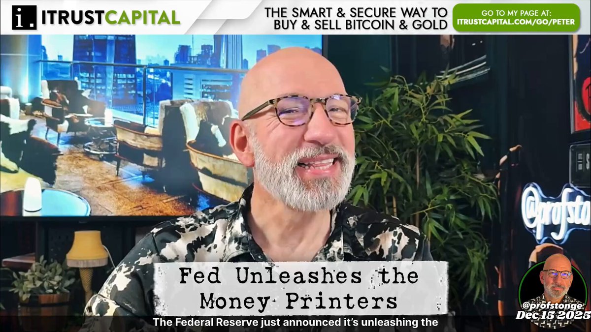 The Fed just admitted markets won’t buy $9 trillion of federal debt coming due. So the Fed will. Last time the Fed did this in the 1940’s it led to 20% inflation. When Germany did it in the 1930’s it led to hyperinflation.