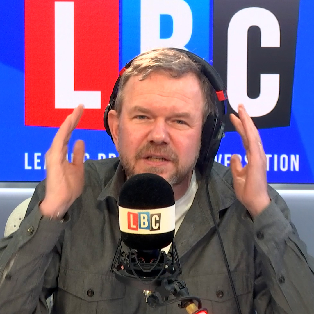 'Game, set, match to Vladimir Putin.' James O'Brien thinks social media has persuaded people to be concerned about ‘non-existent threats’ instead of Russia.