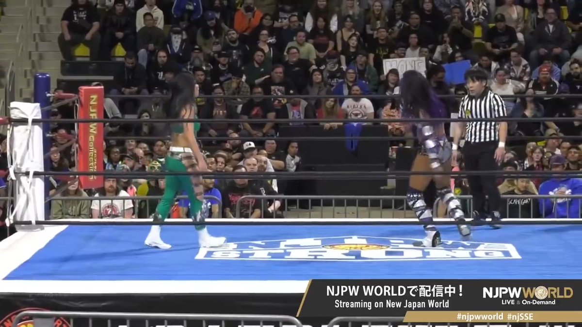 1 year ago today at Strong Style Evolved, Mercedes Moné vs Hazuki in this PHENOMENAL match for the NJPW STRONG Women's Championship! One of the best matches of 2024. A 26-minute classic in Long Beach.