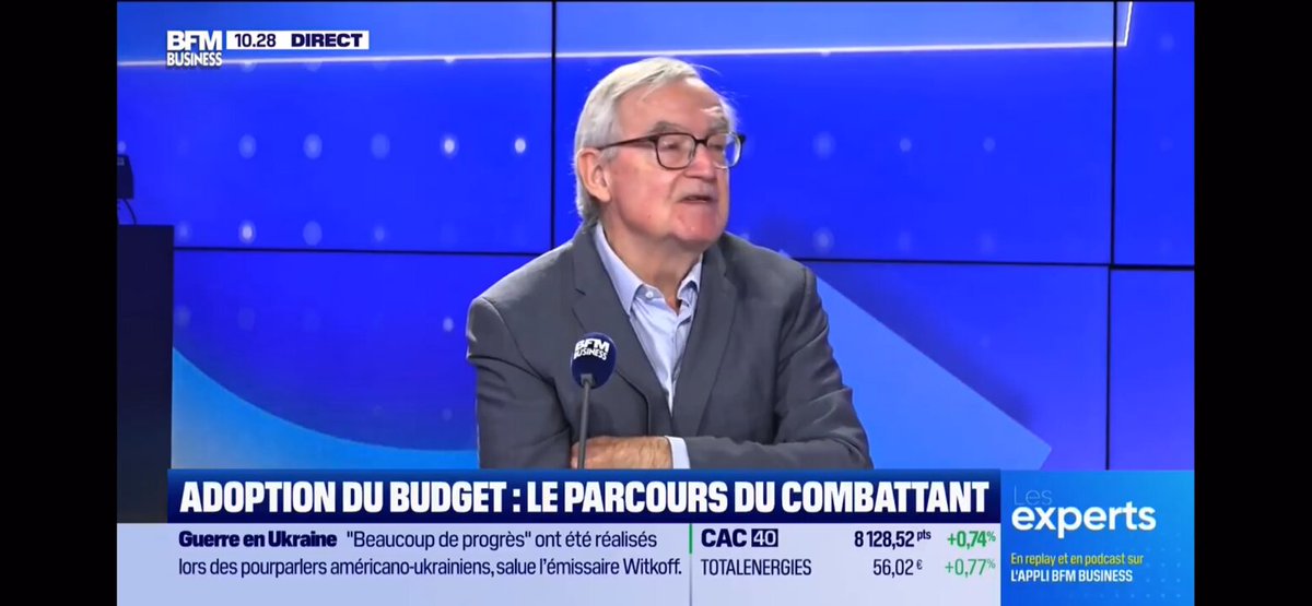 Patrick Artus sur BFM business: « On pourrait avoir 5% de déficit jusqu’à la fin des temps, il ne se passerait rien ». C’est ma position depuis le début.