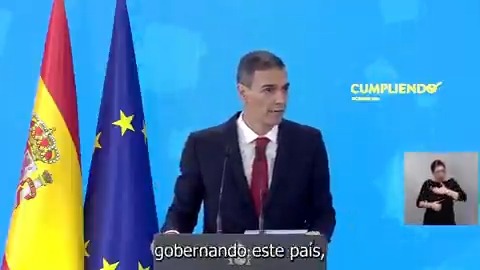 Este Gobierno le sienta bien a España. A los españoles y españolas les renta este Gobierno de coalición progresista. Seguiremos CUMPLIENDO.