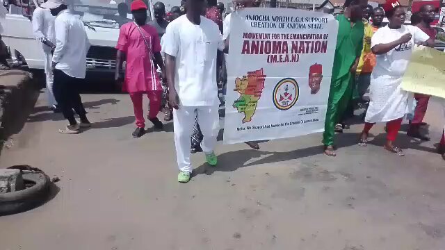 Anioma state rally today - more videos