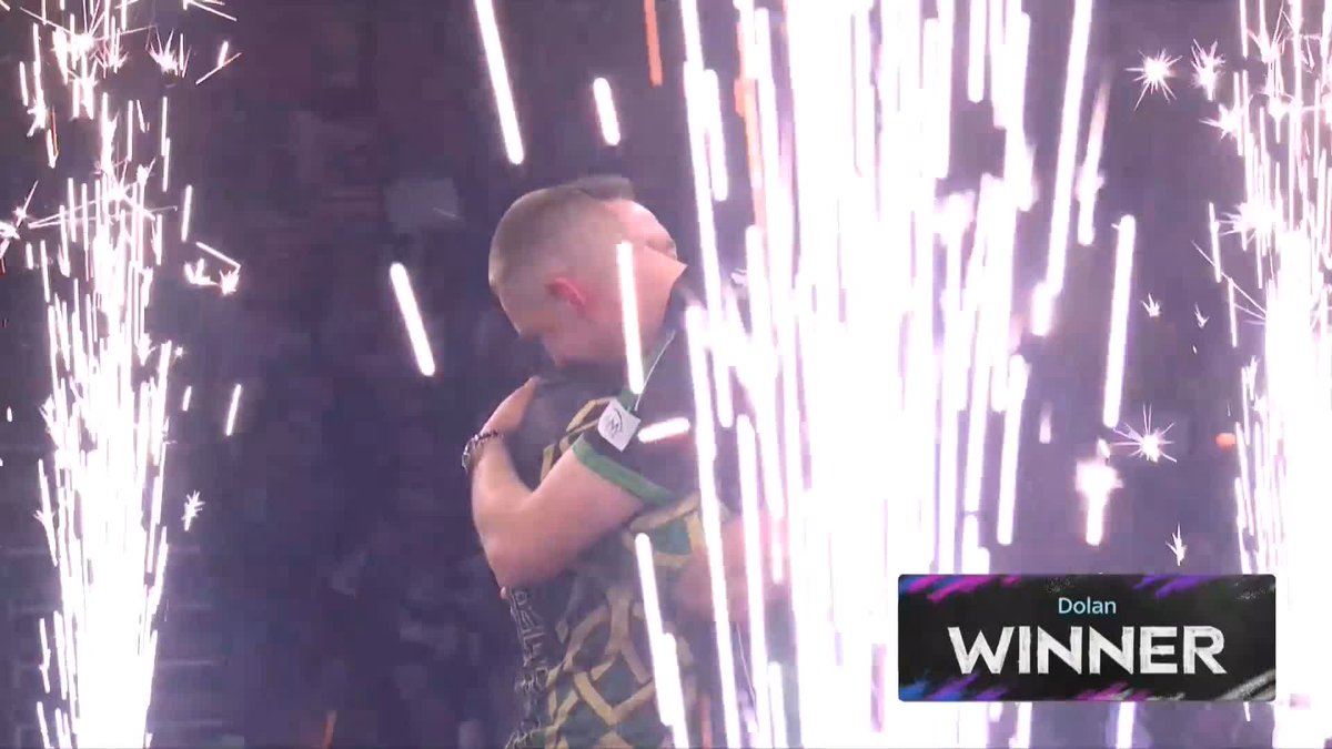 DOLAN DEFEATS DUDENEY! Brendan Dolan is through to Round Two! The two-time quarter-finalist defeats debutant Tavis Dudeney in an entertaining affair! 📺 #WCDarts | R1