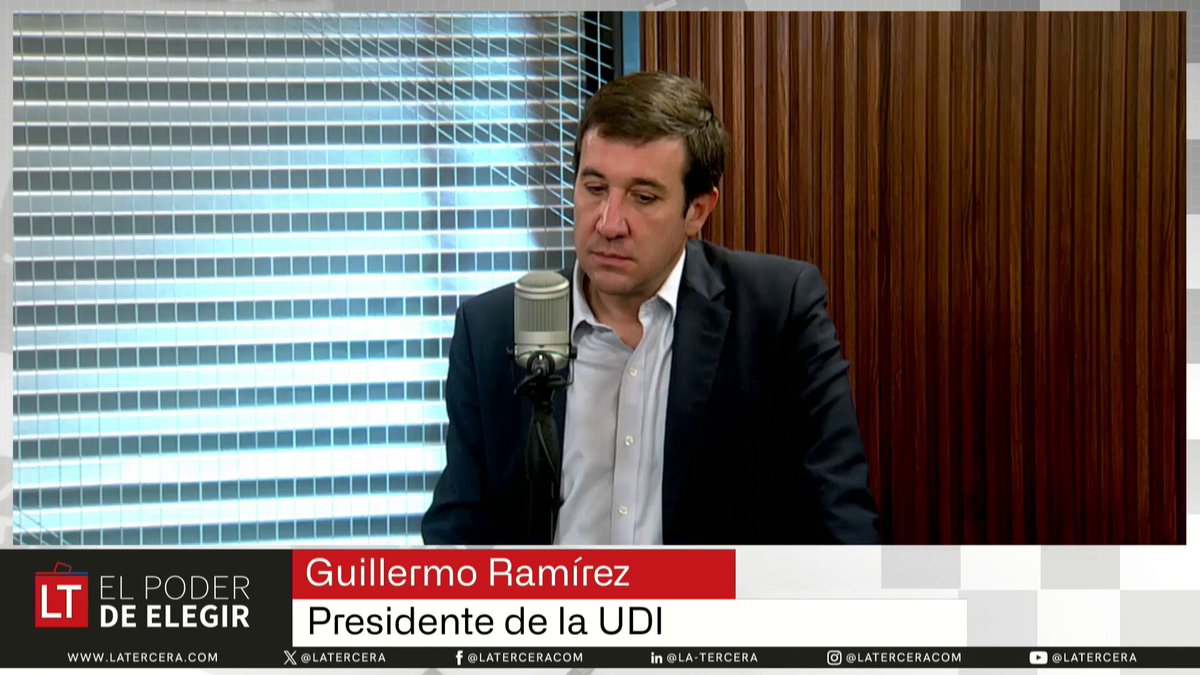 🟥 #ElPoderDeElegir | Guillermo Ramírez, presidente UDI: “No estoy tan seguro de que hoy día la ciudadanía vaya a ser tan tolerante con manifestaciones en las calles” EN VIVO » También por YouTube »